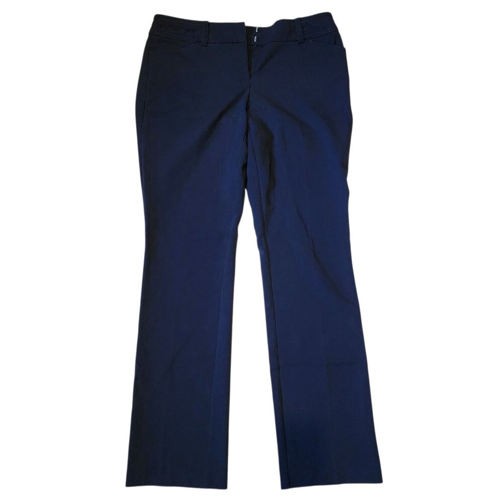 85. New York & Company Women's Navy Blue Slacks Size 6